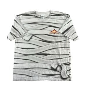 Vintage Sphinx The Cursed Mummy T-Shirt Men's XL PS2 THQ All-Over Print